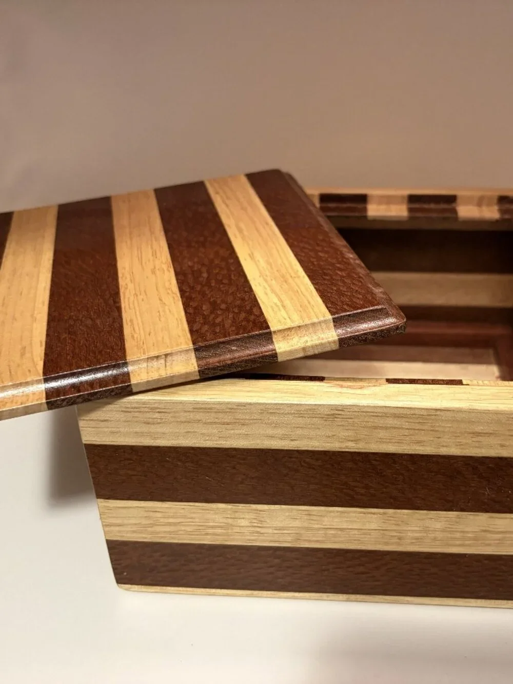 Ash Handmade Curio Puzzle Box - Picture 1 of 3